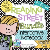 4th Grade Reading Street Interactive Notebook Bundle Unit 1-6