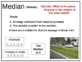 4th 5th 6th Grade Math Mean Median Mode Range MMMR Data Gr