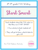 4th & 5th Grade FSA essay writing Start Smart Rubric Activity