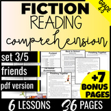 4th-5th Grade Friends Fiction Reading Comprehension Passages (PDF Version)