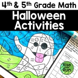 4th & 5th Grade Halloween Math Activities for October