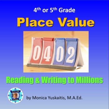 Preview of 4th 5th Grade Place Value - Read Numbers to a Million Powerpoint Lesson