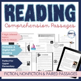 4th and 5th Grade Reading Comprehension Passages and Quest