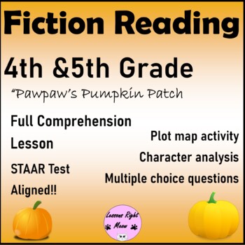 Preview of 4th-5th grade fiction reading passage lesson