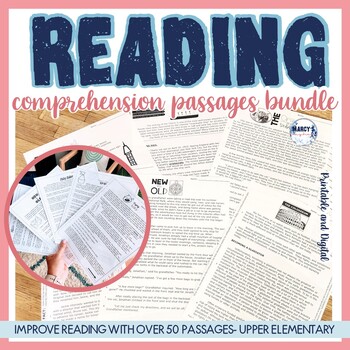 Preview of 4th and 5th Grade Reading Comprehension Passages and Questions, Multiple Choice