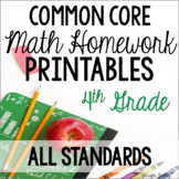 4th Grade Math Homework - Fourth Grade Common Core Math Pr