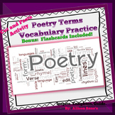 4th and 5th GRADE STAAR READY: Poetry Vocabulary: Cut and Paste