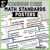 4th Gr. Math Common Core Standards Posters | Learning Targets
