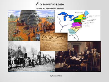 Preview of 4th Gr SS TN-WRITING REVIEW (ALL) *includes: recap, prompts, passages, videos