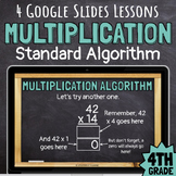 4th Grade 2 Digit Multiplication Standard Algorithm 4 Less