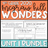 Wonders 2020 4th Grade Unit 1 Reading Resources BUNDLE