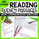 Reading Fluency Passages & Comprehension Questions 4th Grade | Distance Learning