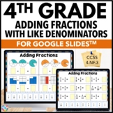 Adding Fractions with Like Denominators Worksheet Review A