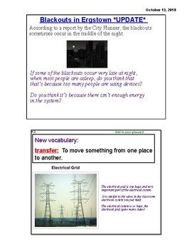 Preview of 4th Grade Amplify Energy Conversions Chapter 4 (Complete) Grade 4