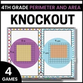 4th Grade Area and Perimeter Games - Calculating Area & Pe
