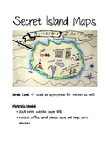 4th Grade Art Lesson: Secret Island Maps