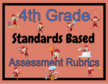 Preview of 4th Grade Assessment Rubrics Bundle