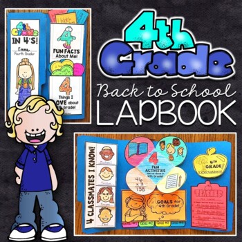 4th Grade Back to School Lapbook by Ford's Board | TPT