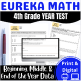 4th Grade End of Year Math Year Test Engage NY {Eureka} Di