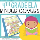 4th Grade Binder Covers for ELA Standards
