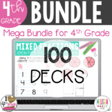 4th Grade Boom Card Bundle Distance Learning