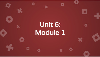 Preview of 4th Grade Math Slides Unit 6 Bundle (4 Modules) (Supplemental Resource)