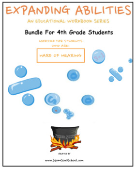 Preview of Grade 4, Bundle for Students Hard of Hearing