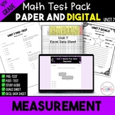 Measurement Math Test Bundle {4th Grade Unit 7}