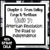 4th Grade- CKLA Unit 7 Chapter 6 From Valley Forge to York