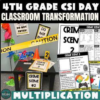 Preview of 4th Grade CSI Day Classroom Transformation Multi-Digit Mutiplication