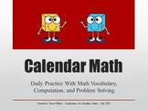 4th Grade Calendar Math Smart Notebook File