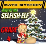 4th Grade Christmas Activity - Christmas Math Mystery : Se