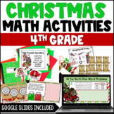 4th Grade Christmas Math Activities | Digital Christmas Ma