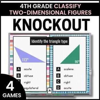 Preview of 4th Grade Classifying Two-Dimensional Figures Games - Classifying Shapes