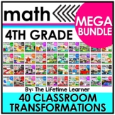4th Grade Classroom Transformations | MEGA BUNDLE Math