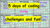 4th Grade Coding Choice Board