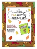 4th Grade Common Core Fall Writing Journal Set (fall theme