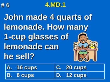 Preview of 4th Grade Common Core Math - 4.MD.1 Know and Convert Measurement Units
