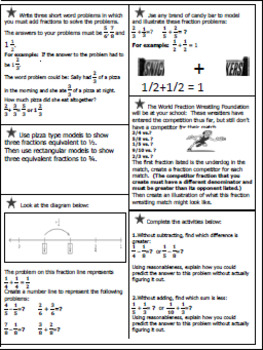 4th Grade Math Journal Prompts and Activities for Every 4th Grade Standard!