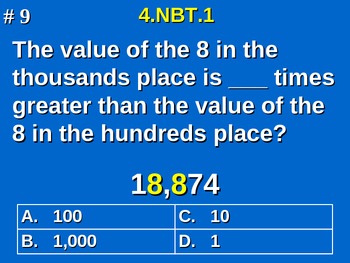 Preview of 4th Grade Common Core Math - Place Value Understanding 4.NBT.1