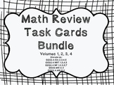 4th Grade Common Core Math Review Bundle (4 task card sets)