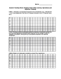 4th Grade Common Core Math - Student Tracking Binder