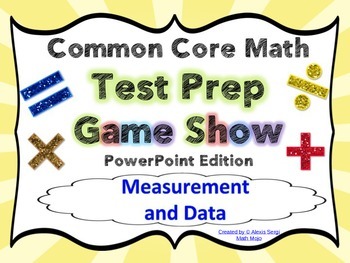 Preview of 4th Grade Common Core Math Test Prep Game Show (MD) PowerPoint