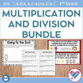 Multiplication and Division Bundle 4th Grade