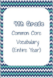 4th Grade Common Core Vocabulary