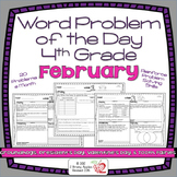 Word Problems 4th Grade, February, Spiral Review, Distance