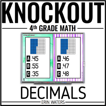 Preview of 4th Grade Decimals Game - Decimals Knockout
