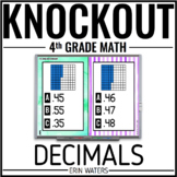 4th Grade Decimals Game - Decimals Knockout