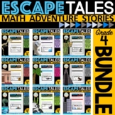 4th Grade Digital Math Escape Tales BUNDLE | Made for Goog