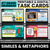 4th Grade Digital Grammar Activities - Similes and Metaphors